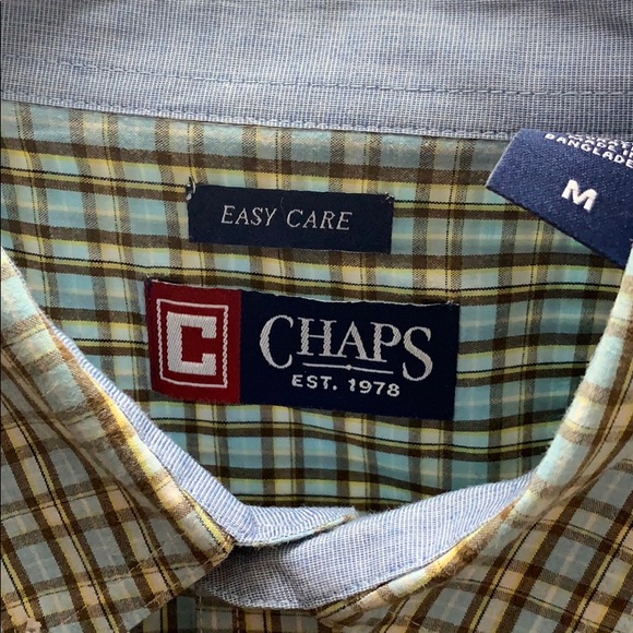Chaps  Casual Short Sleeve Dress Shirt - Picture 3 of 3